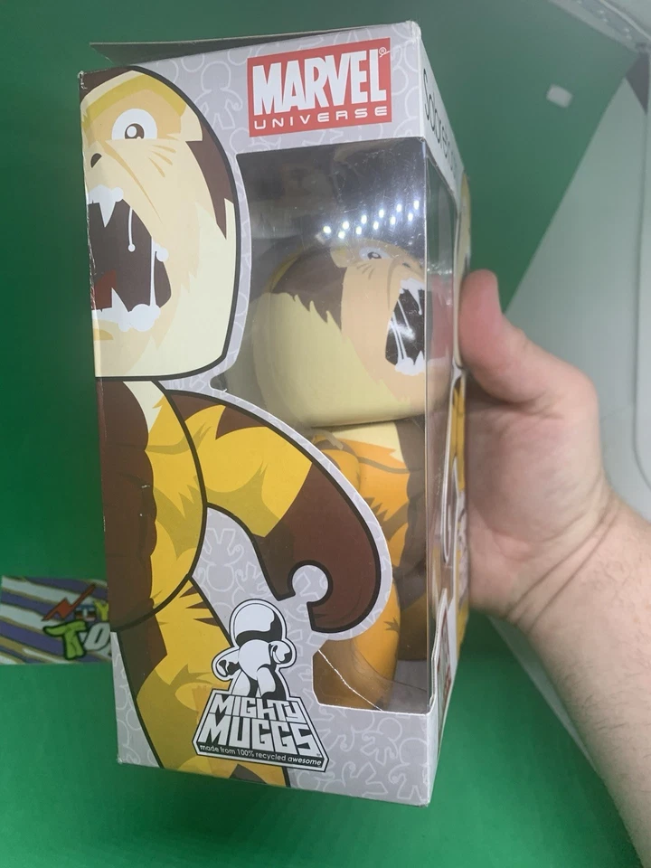 Marvel Universe Sabretooth Mighty Muggs X-Men Open Box New Legends Funko Figure - Image 2 of 4