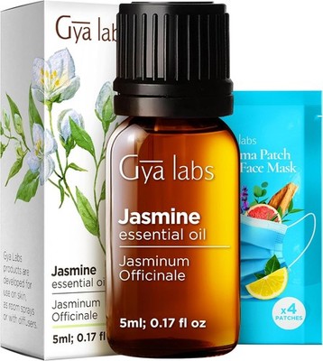 Gya Labs Ätherisches Jasmin Öl für Diffusor und Aromatherapie - 100% Reines Na