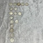 Lot of 17 Silver Roosevelt Dimes Mixed Dates 1946-1964 42.2G 90% Silver