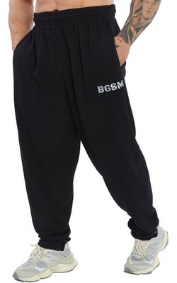 BGSM Sporthose Jogginghose Trainingshose Bodyhose Bodybuilding 1415-PNT-BLACK