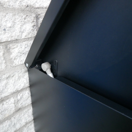 Medium Metal Parcel Delivery Outdoor Drop Box Lockable Storage Letter Post Box - Picture 5 of 5