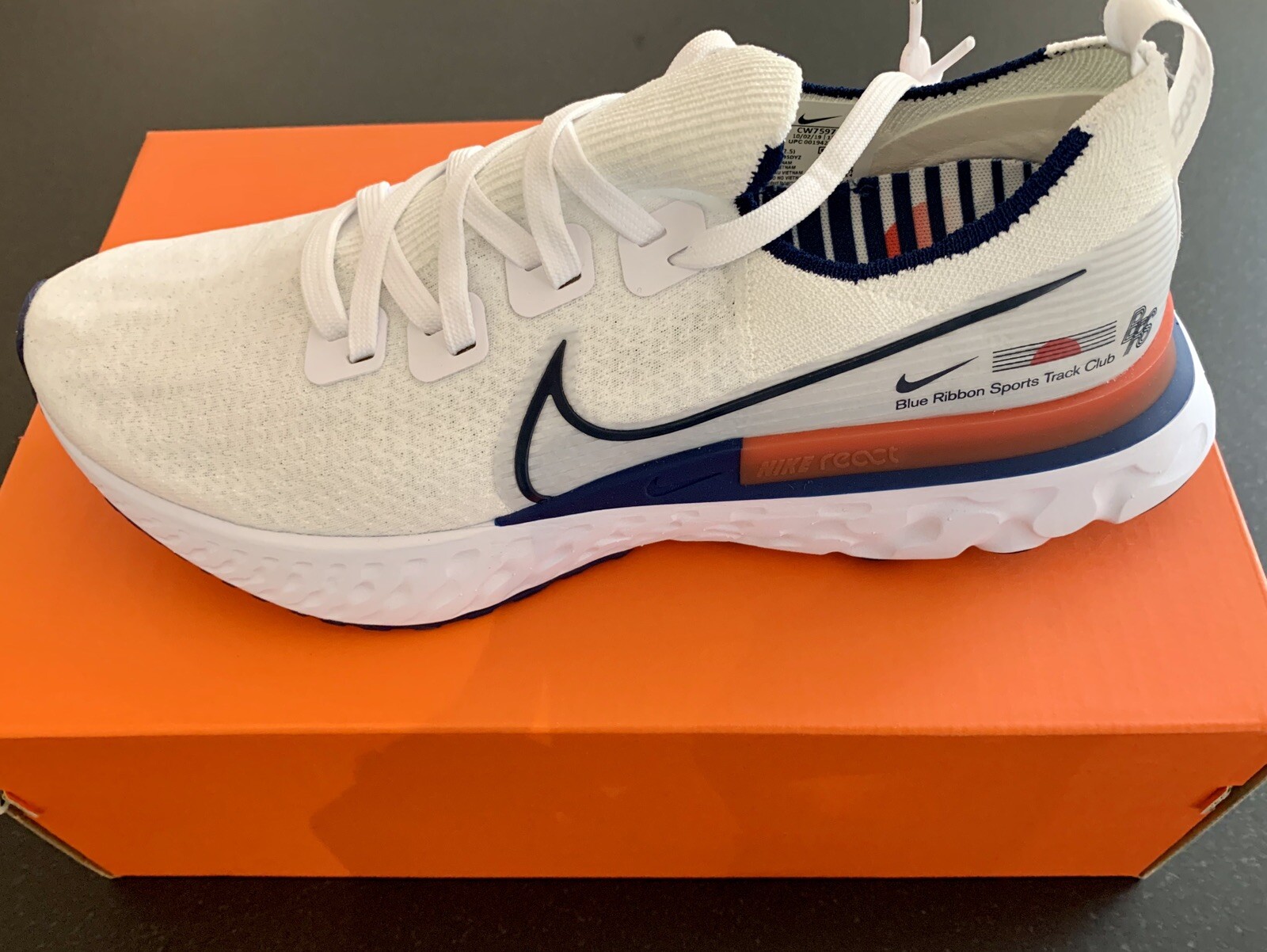 infinity react blue ribbon