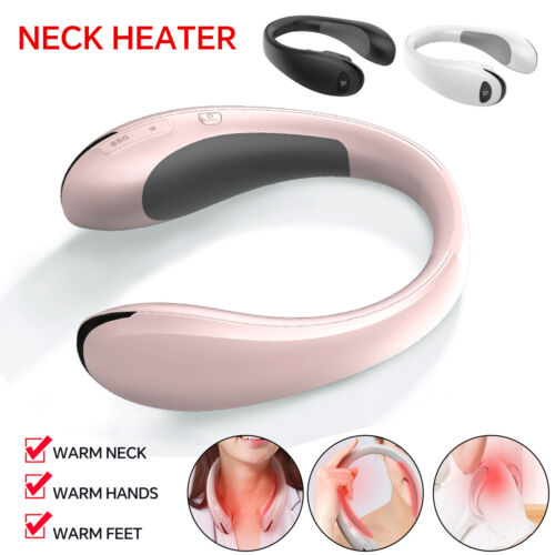 Rechargeable Electric Neck Heater 3 Levels Fast Heating Neck Warmer Portable  - Photo 1 sur 18