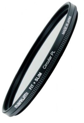 Marumi Slim Fit Circular Polarizer Filter 77 mm Dünn Reflexionsarm Outdoor