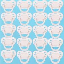 20X Magnetic Pacifiers Pacifier for Reborn Baby Dolls Lifelike Newborn DIY Gift
