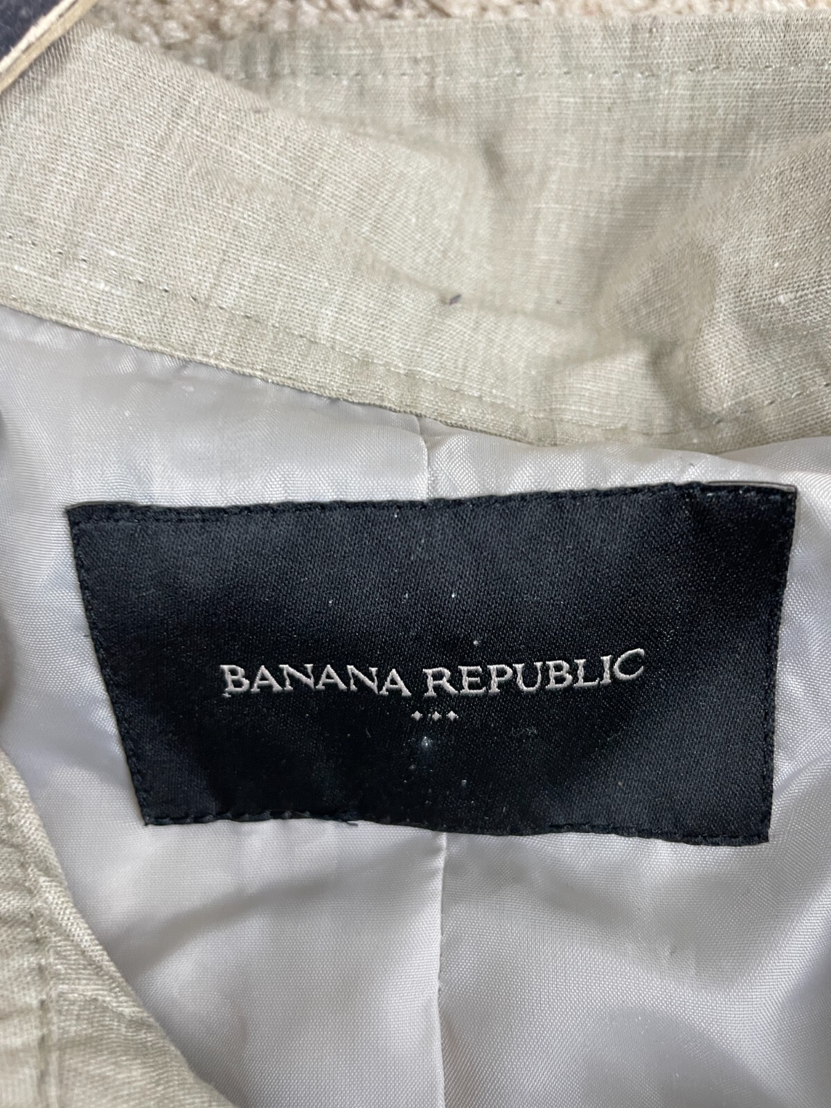 Banana Republic Basic Jacket Mens Large Lined Ful… - image 15