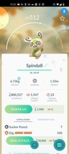 Pokemon Rare Shiny Spinda 8 Registered Or 30 Days Safe  Fast New Release