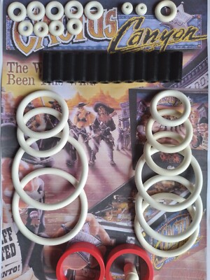 Kit D'Élastiques Pour Flipper BALLY AMIGO - Caoutchouc Pour Pinball - Neuf