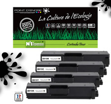 TN910 pour BROTHER Multipack de 4 Cartouches de Toner Noir /Cyan/Magenta/Jaune