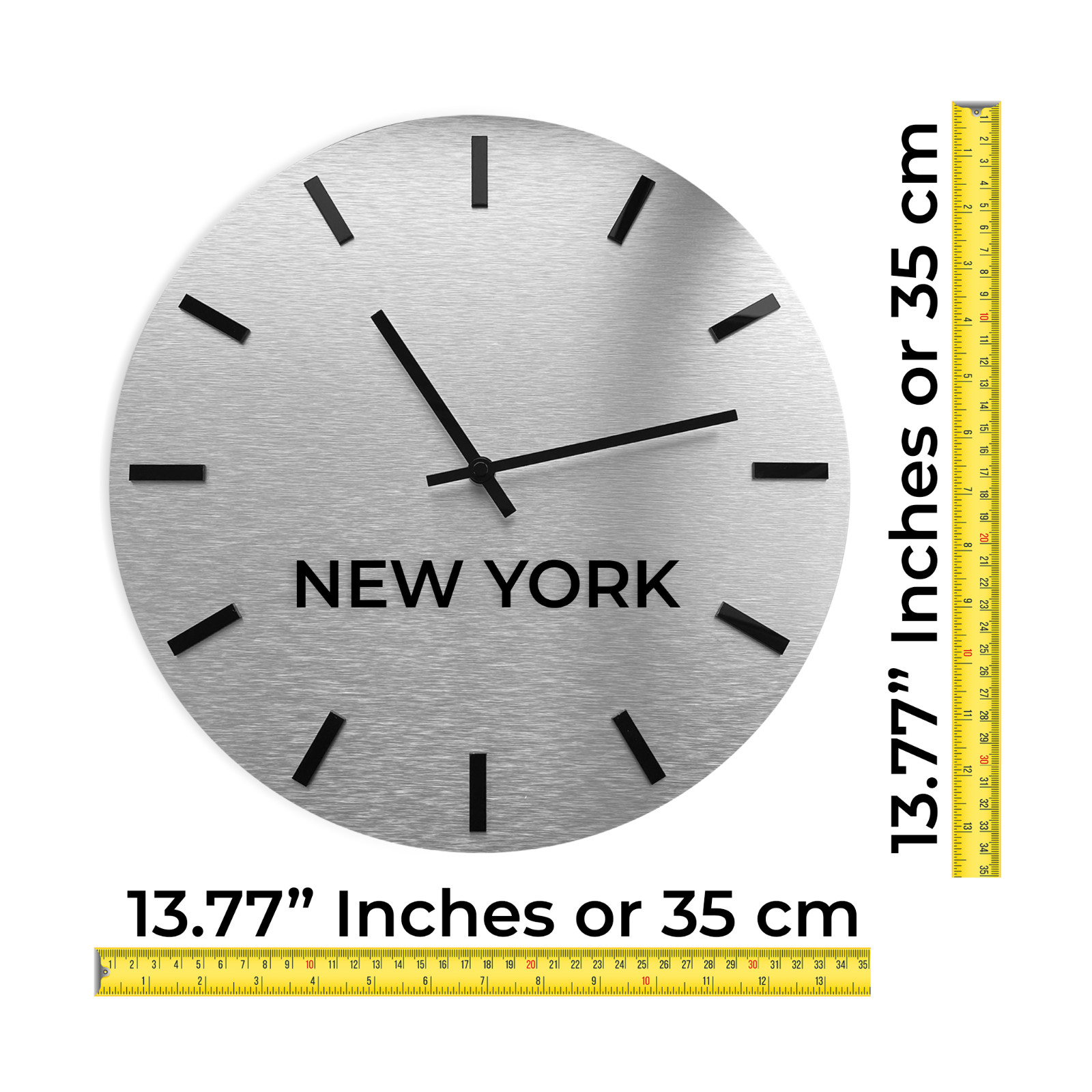 World Time Zone Clock - Modern Hotel Reception Timezone Clocks