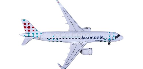 Para 1:400 Phoenix PH11844 Brussels Airlines A320neo OO-SBA + tractor - Imagen 2 de 6
