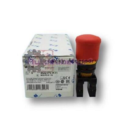 1-Piece brand new M22-PV/K11 emergency stop button switch 1NO 1NC-