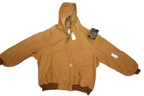 Rare Vintage 1997 Carhartt JB0998 Denim Button Up Jacket Blanket