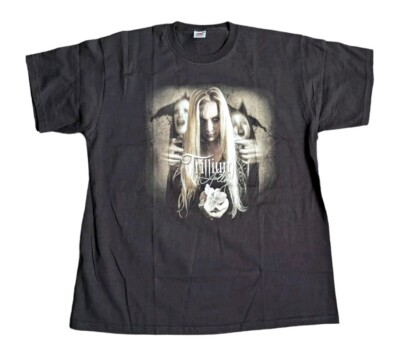 Trillium Alloy Black T-shirt XL Metal Band Rock Amanda Somerville 