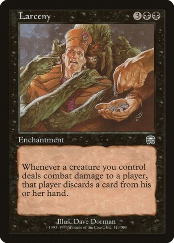 MTG Larceny Mercadian Masque Japanese Near Mint- Foil - Picture 2 of 2