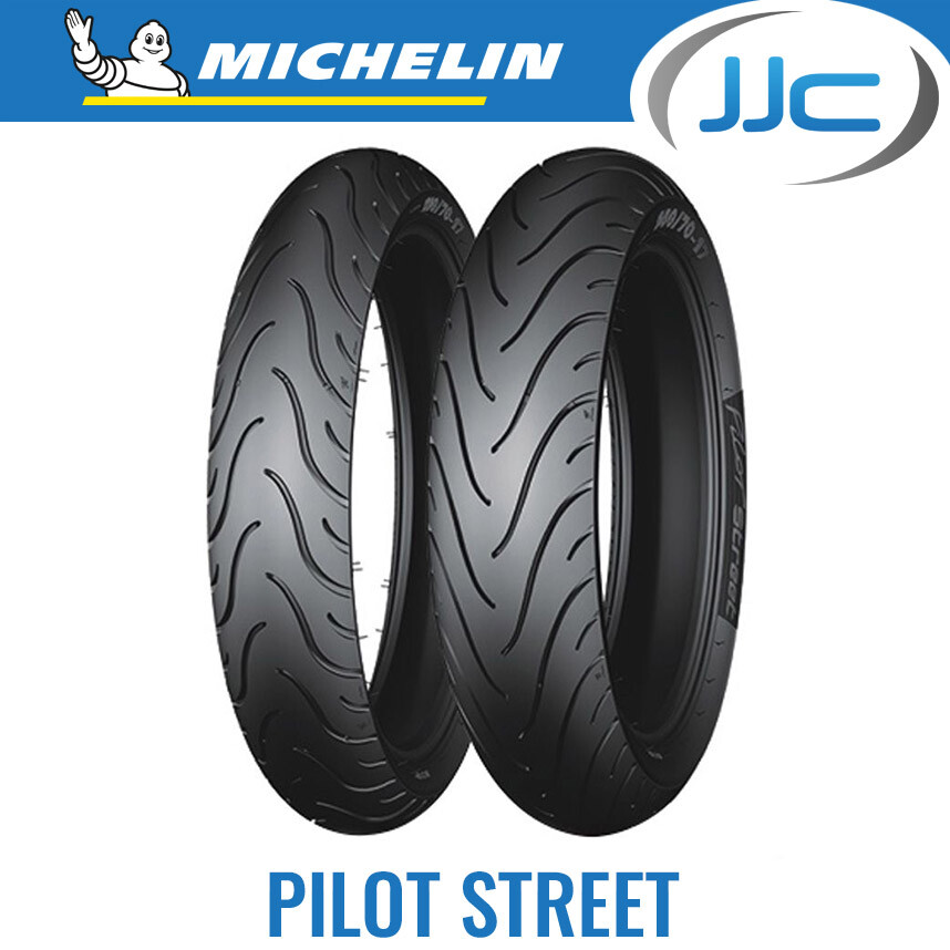 x Neumático delantero o trasero de moto Michelin Pilot Street 90/90/14  (52P) T