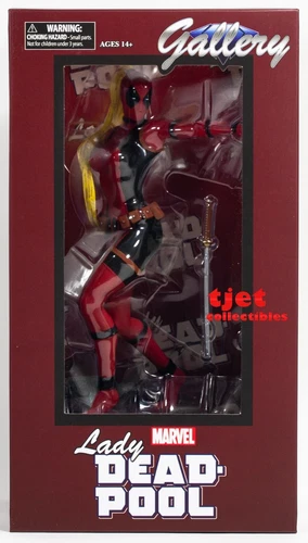 Diamond Select Gallery Marvel Lady Deadpool (Wanda Wilson) 9" Statue New