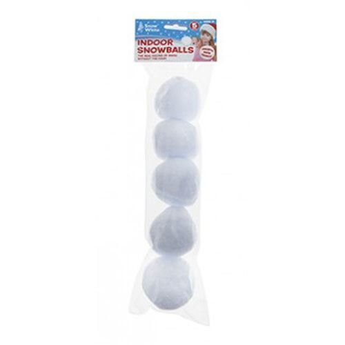 Indoor Snowballs 5 Pack Christmas - Picture 1 of 4