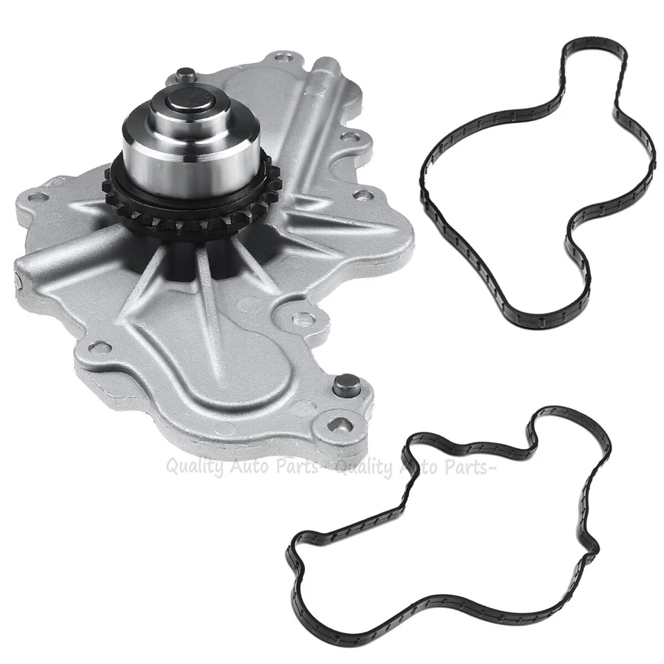 Kit de cadena de distribución ajustador de árbol de levas bomba de agua para Mazda Ford Edge Flex CX-9 3,5 L Foto 2 de 4