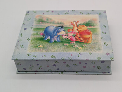 #ad *NEW* Disney Winnie The Pooh Stationary Gift Box with Envelopes Sticker Pencil $34.99
