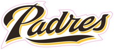 San Diego Padres Vinyl Decal Sticker Car Truck Bumper Tumbler Mug
