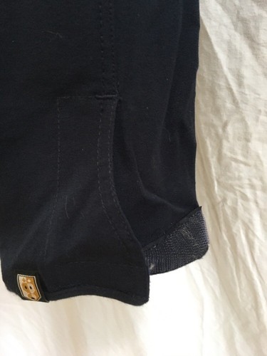 Ladies Breeches Treadstone Knee Patch Isabel 34R Navy NWT - Picture 3 of 9