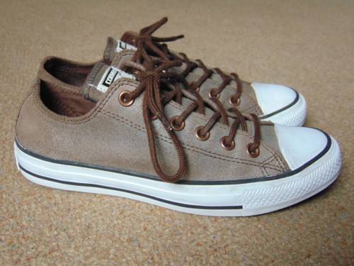 chocolate brown trainers