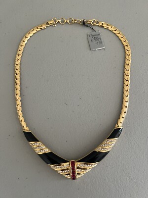 アクセサリー Vintage Christian Dior Chain Necklace Christian Dior Vintage Chain Link Long Necklace - Etsy