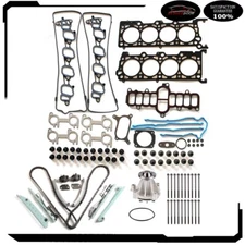 Timing Chain Kit Engine Water Pump Engine For 01 Ford Crown Victoria 4.6L V8