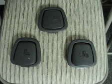 Set Ford Child Restraint TETHER Anchor Cover Black Rear Shelf Seat Belt Cap Flip