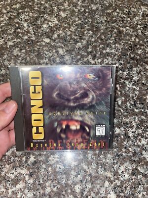 Congo the Movie Descent Into Zinj PC CD Rom Jewel Case Complete