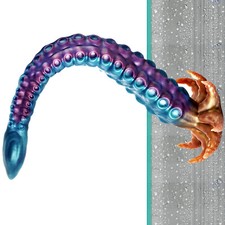 Silicone Ultra Long Dong Tentacle Dildo Suction Cup 3 Sizes Anal G-spot Sex Toys
