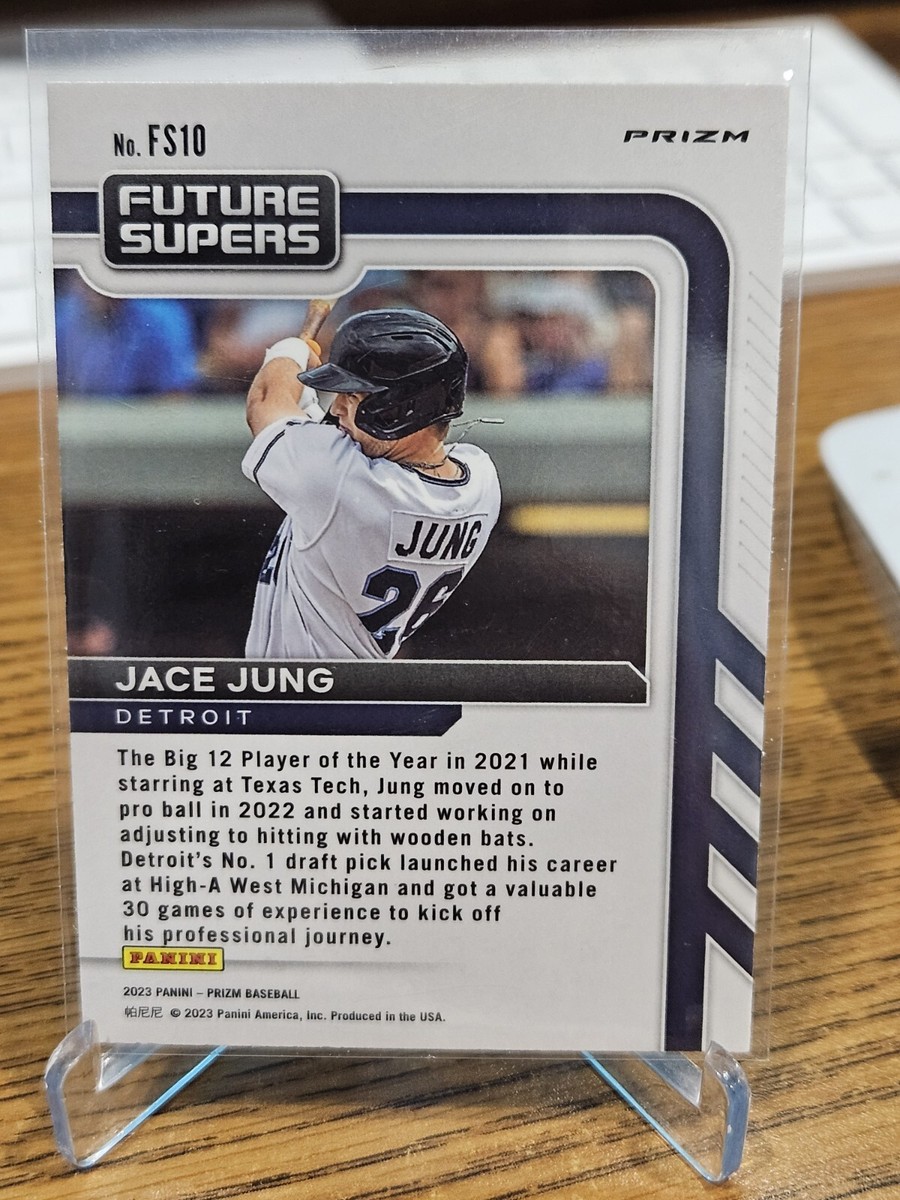 2023 Prizm Baseball Future Supers Silver #FS-10 Jace Jung