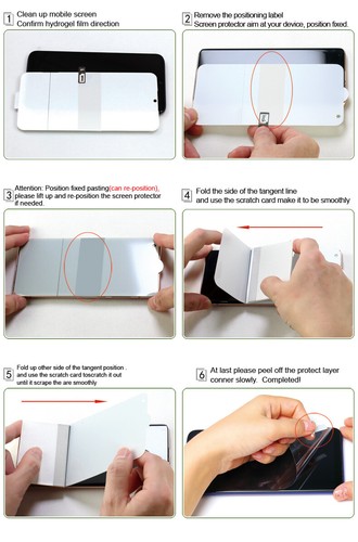 imak For ZTE nubia Flip2, Full Film Soft Hydrogel Front Screen Protector - Picture 8 of 8