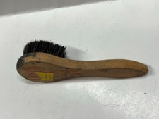 Vintage Empire Wood Shoe Shine Brush Bristle 100 Horsehair C