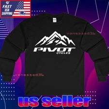 NEW SHIRT PIVOT CYCLES LOGO LONG SLEEVE T-SHIRT FUNNY AMERICAN UNISEX SIZE S-5XL