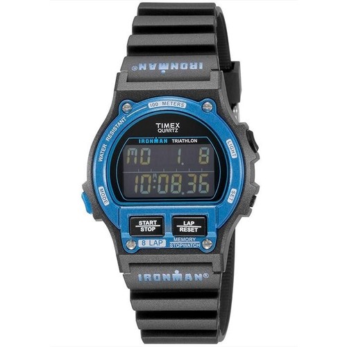 TIMEX IRONMAN 8 LAP Iron Man 8 Lap Reprint Design TW5M54400 Men's Watch BLUE