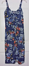 Womens baby doll sundress sz M maxi Boho beachy Y2K  dress Exhilaration cute!