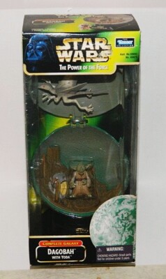 Star Wars Power Of The Force Dagobah With Yoda Figure 1998 HASBRO #69828 NEW MIB