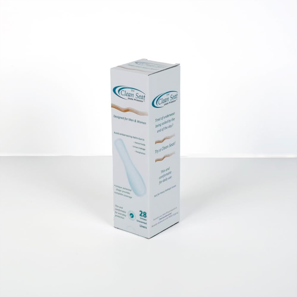 Clean Seat 28 Pack Unscented Toilet Seat Covers for Men and Women