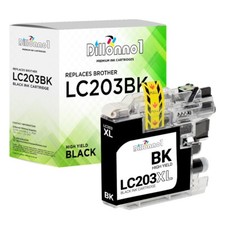 1PK LC203XL LC203 Black Ink Cartridge for Brother MFC-J4320DW MFC-J4420DW