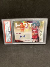 2021-22 NBA Hoops Jalen Green Hot Signatures Rookie Auto RC #HSR-JG PSA 8.5
