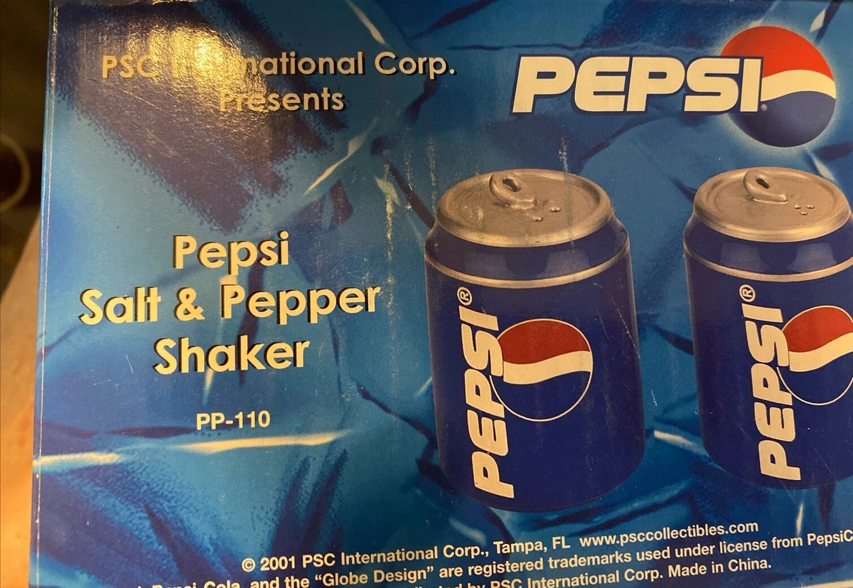 Pepsi Salt And Pepper Shakers In Collectible Decorative Salt