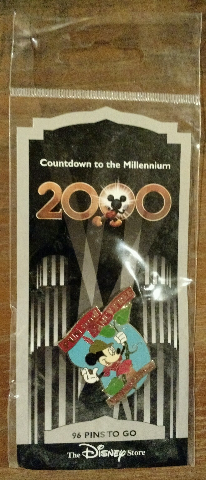  Countdown to Millennium Disney Pin  #97 Fun and Fancy Free Mickey Mouse1947 