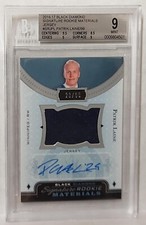 16-17 Black Diamond Patrik Laine /99 Signature Rookie Materials BGS 9 MINT 2016