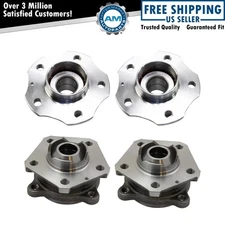 Wheel Hub Bearings Assembly Set Front & Rear Fits Audi