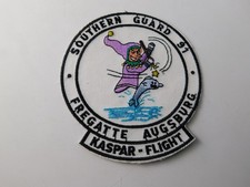GERMAN MILITARY PATCH SOUTHERN GUARD 91 FREGATTE AUGSBURG KASPAR FLIGHT