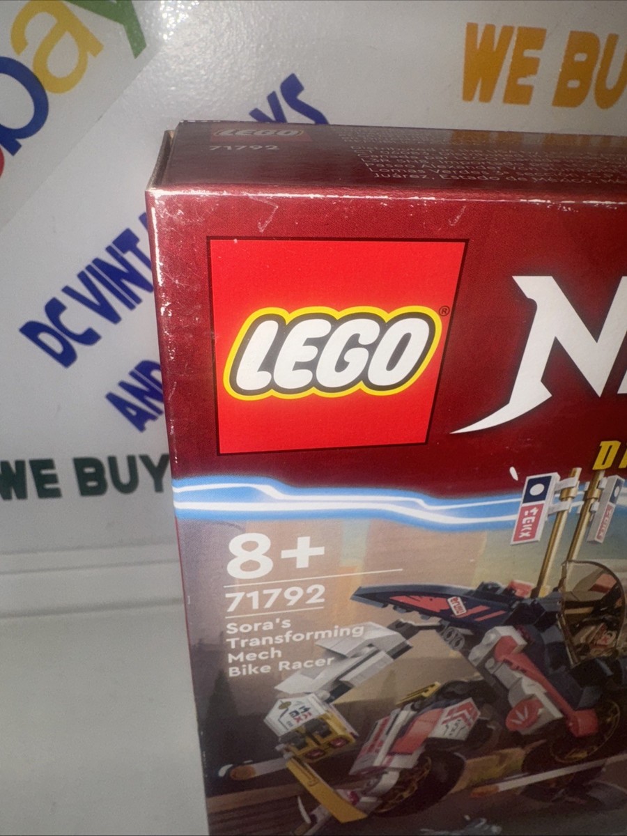 LEGO Ninjago Dragons Rising Sora's Transforming Mech Bike Racer