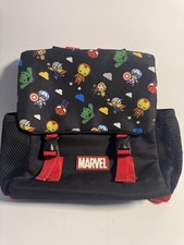 Marvel Child Logo Backpack with Adjustable Straps Zipper