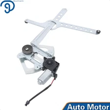 Power Window Regulator w/Motor Front Right Passenger Side For Chevy GMC Cadillac